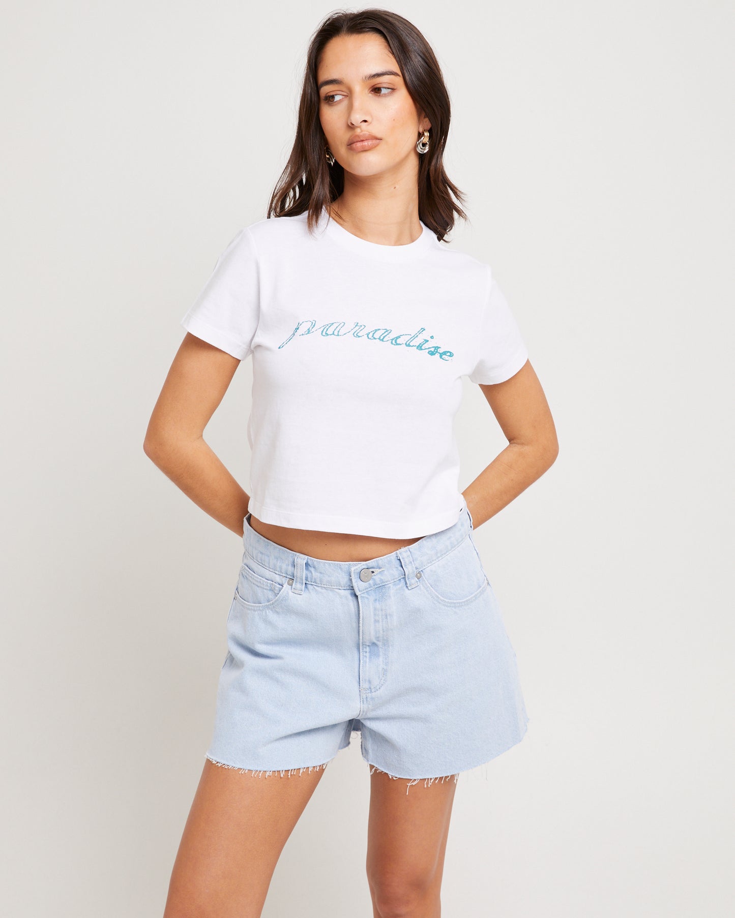 Paradise Cropped T-Shirt