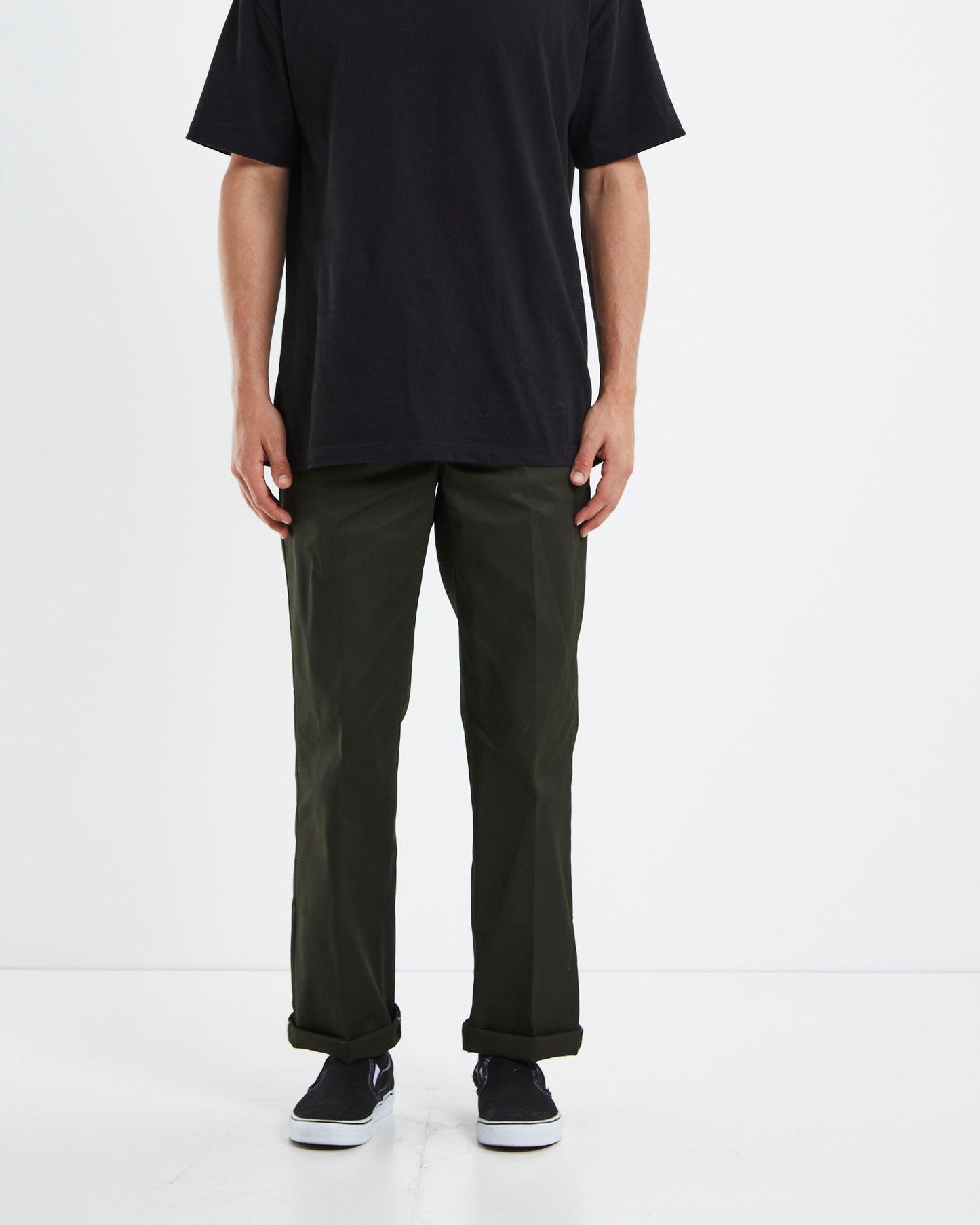 874 Original Fit Pants Pants Olive Green