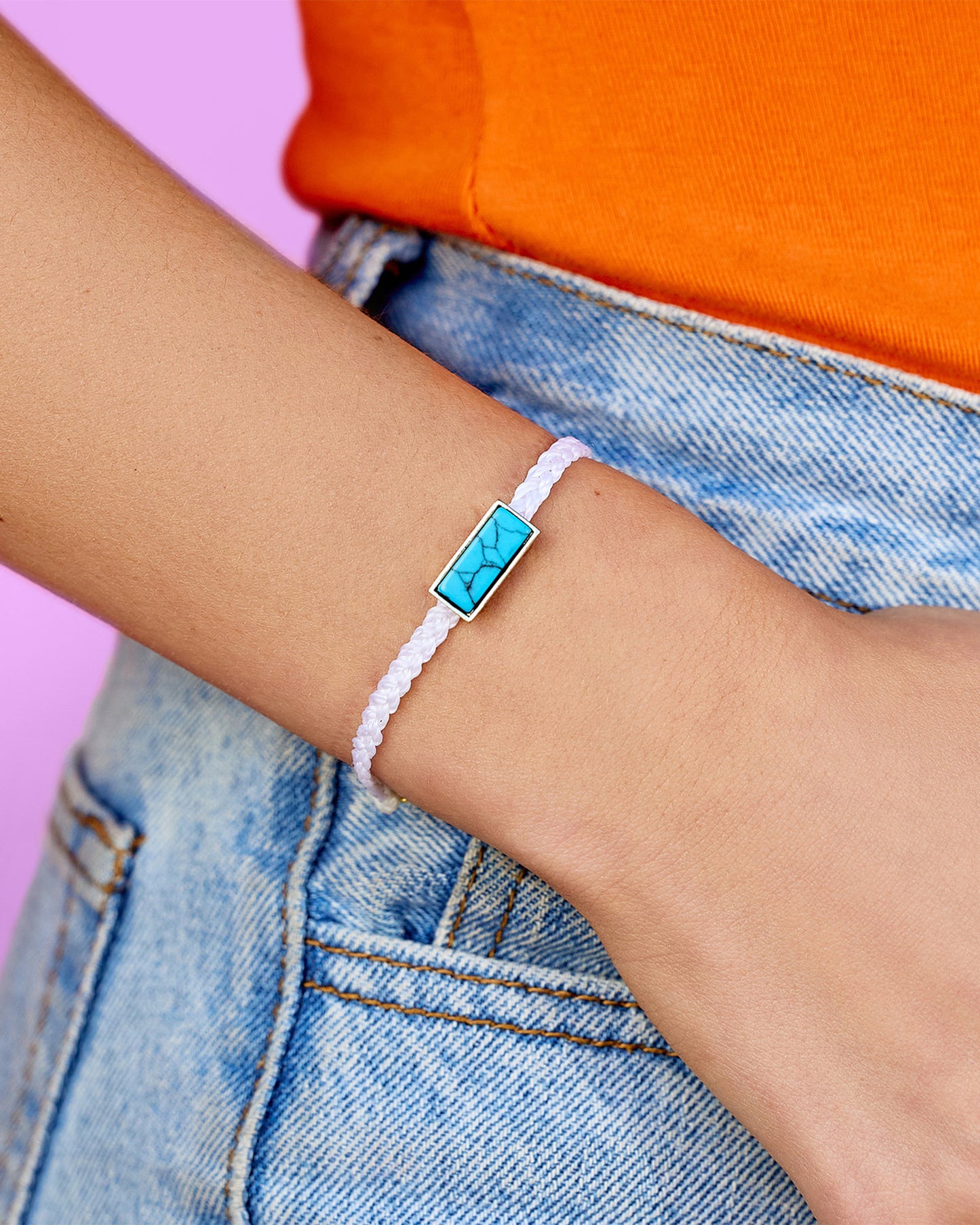 Tulum Gold Charm Bracelet