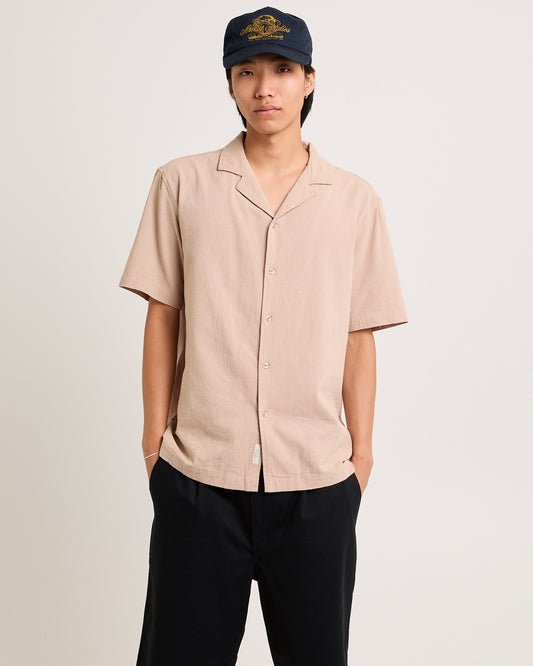 Soren Short Sleeve Resort Shirt TAN