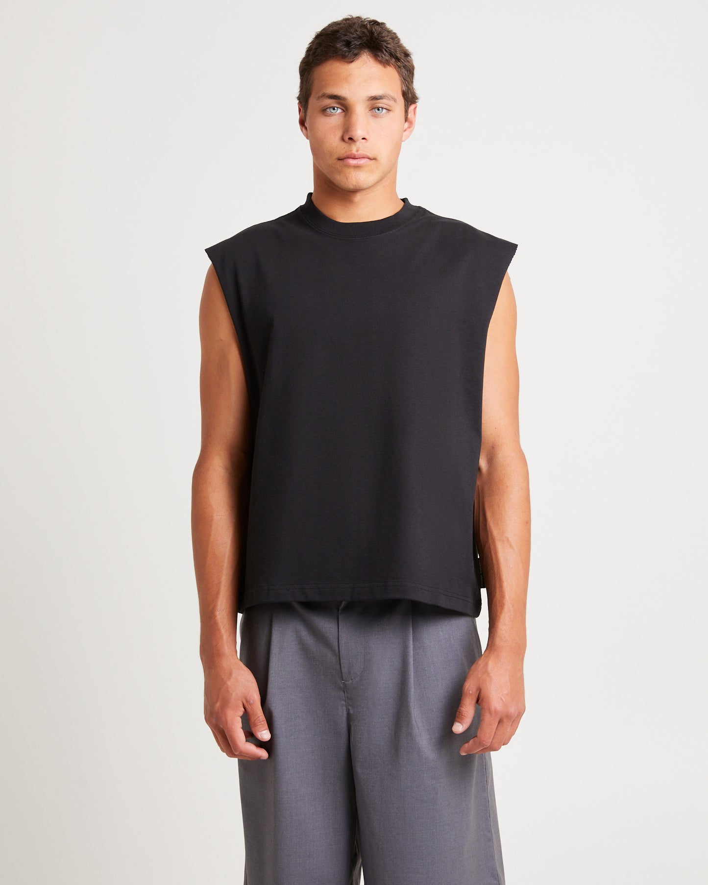 Box Sleeveless T-Shirt