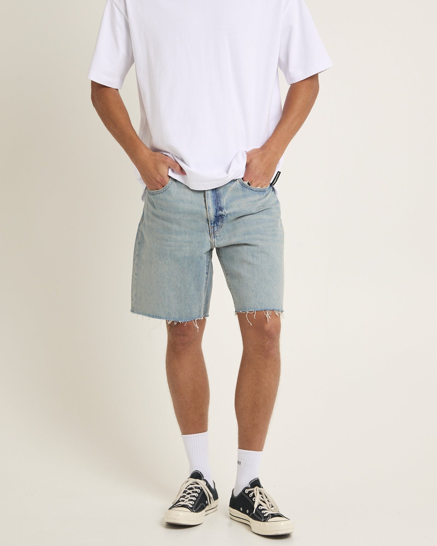 468 Loose Denim Shorts