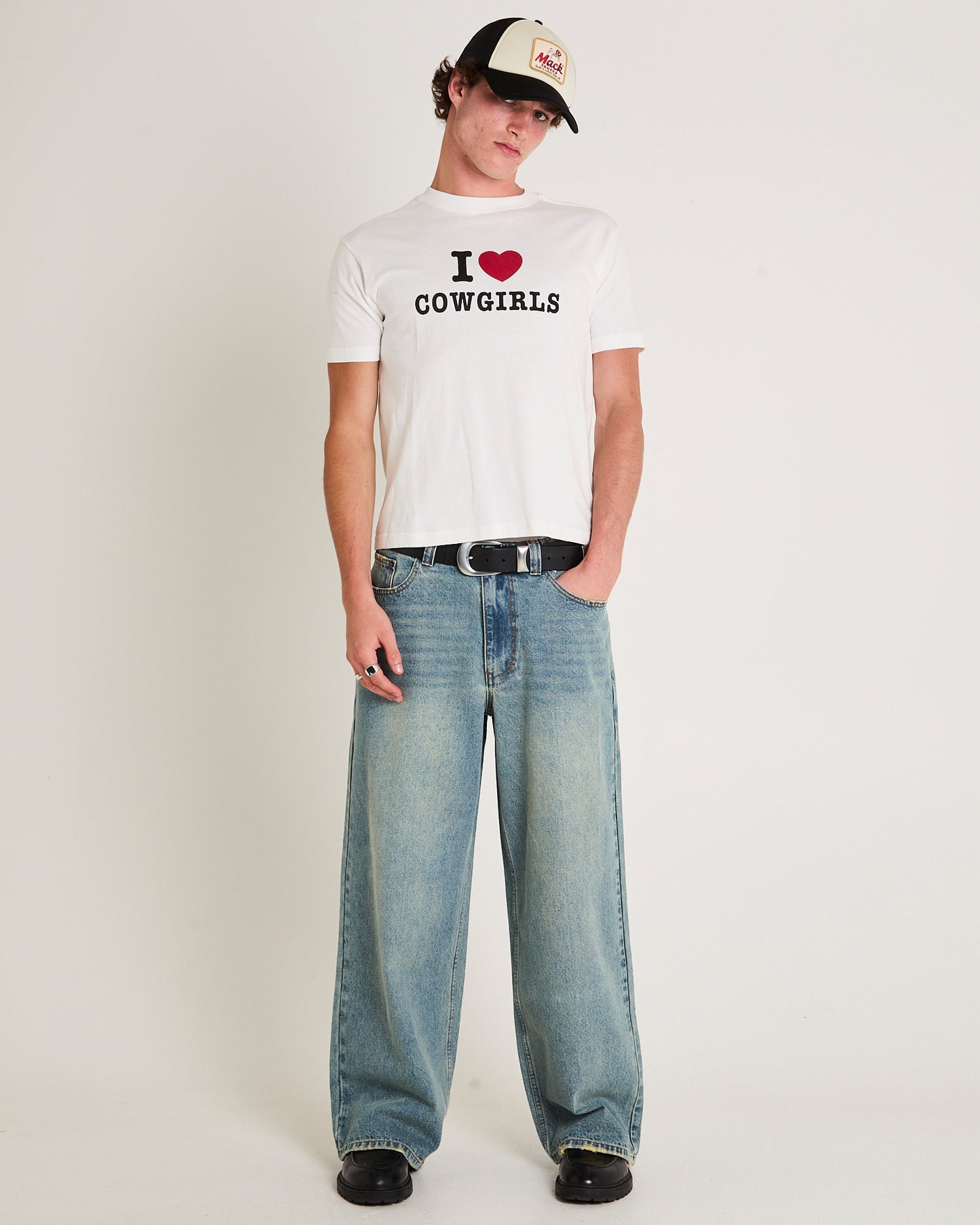 Love Life Shrunken T- Shirt