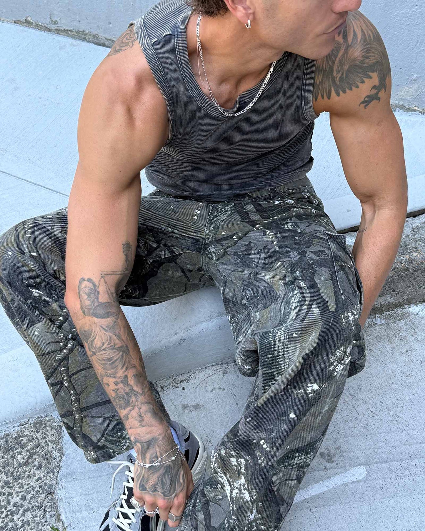 Auckland Camo Cargo Pants
