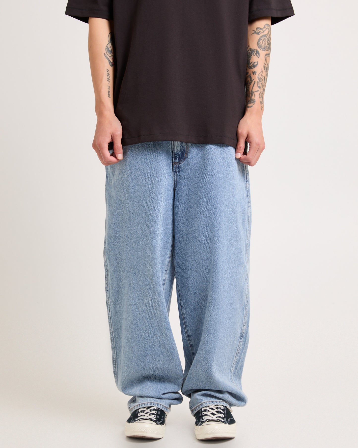 Steezy Relaxed Denim Jeans
