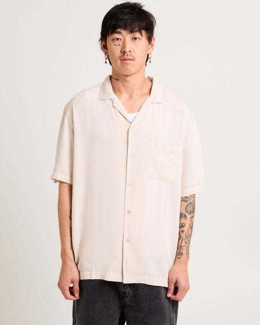 Reckoner Short Sleeve Resort Shirt STONED