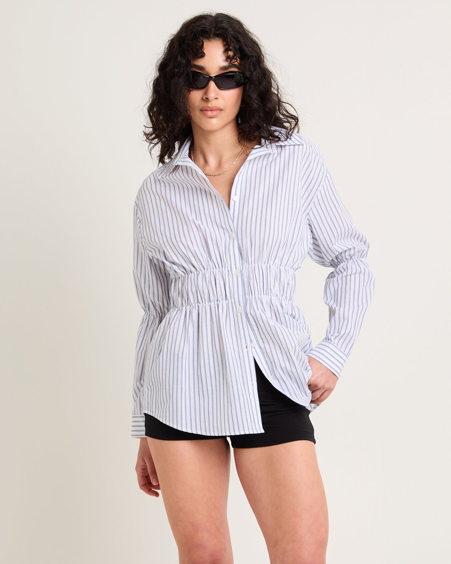 Evelyn Button Down Shirt