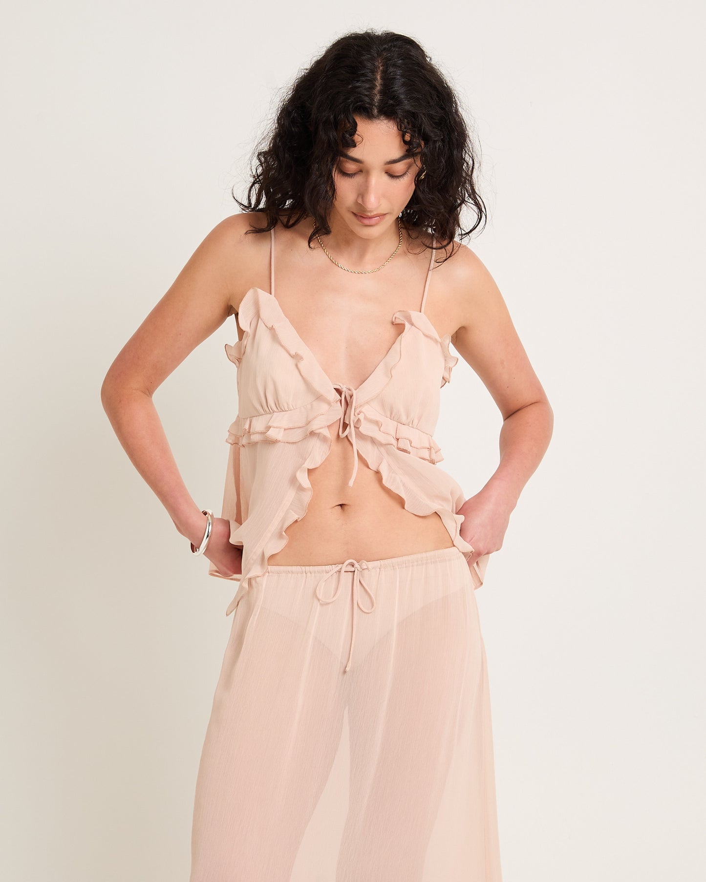 Sutton Boho Sheer Cami Top