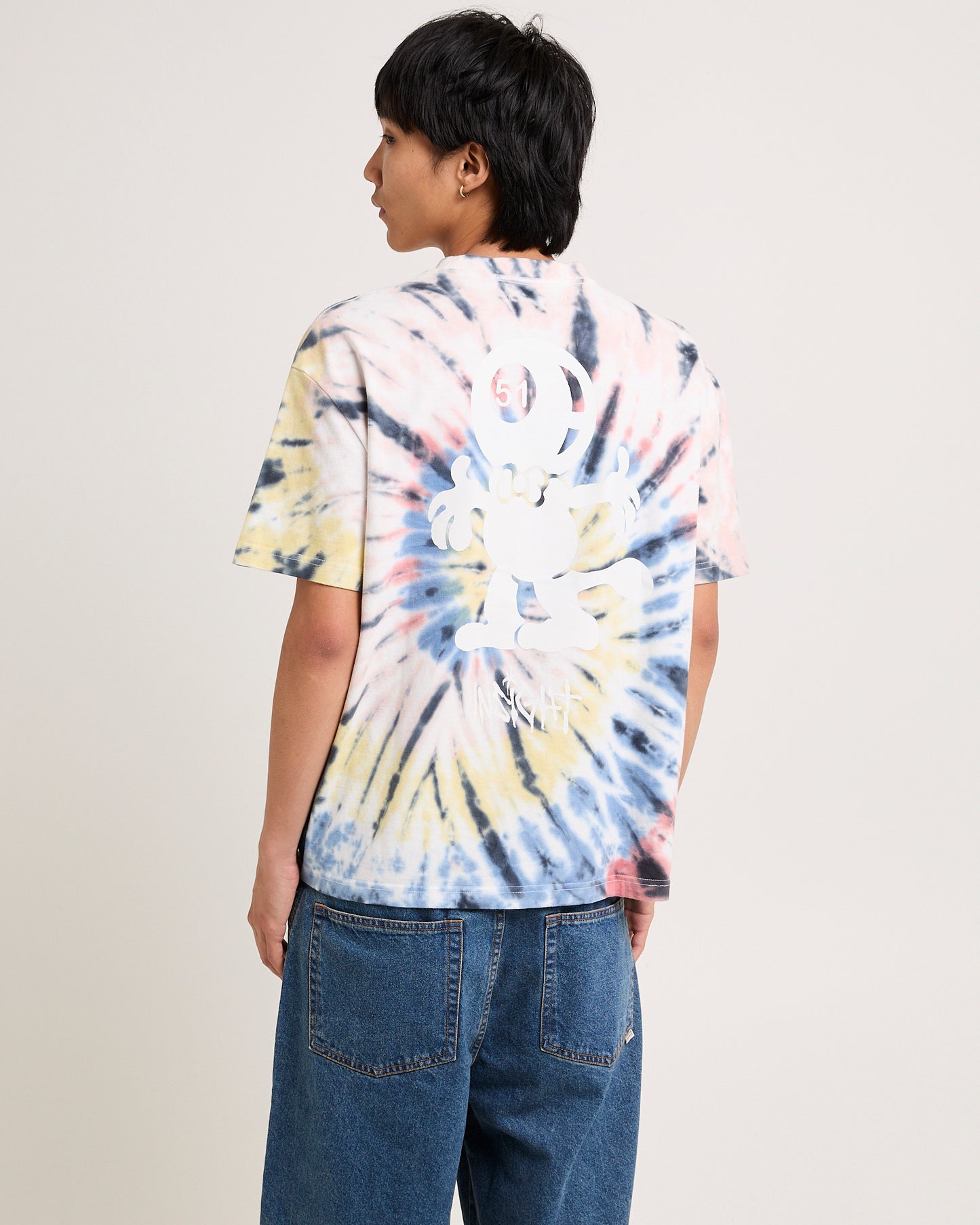 Snooker Tie Dye Cropped T-Shirt