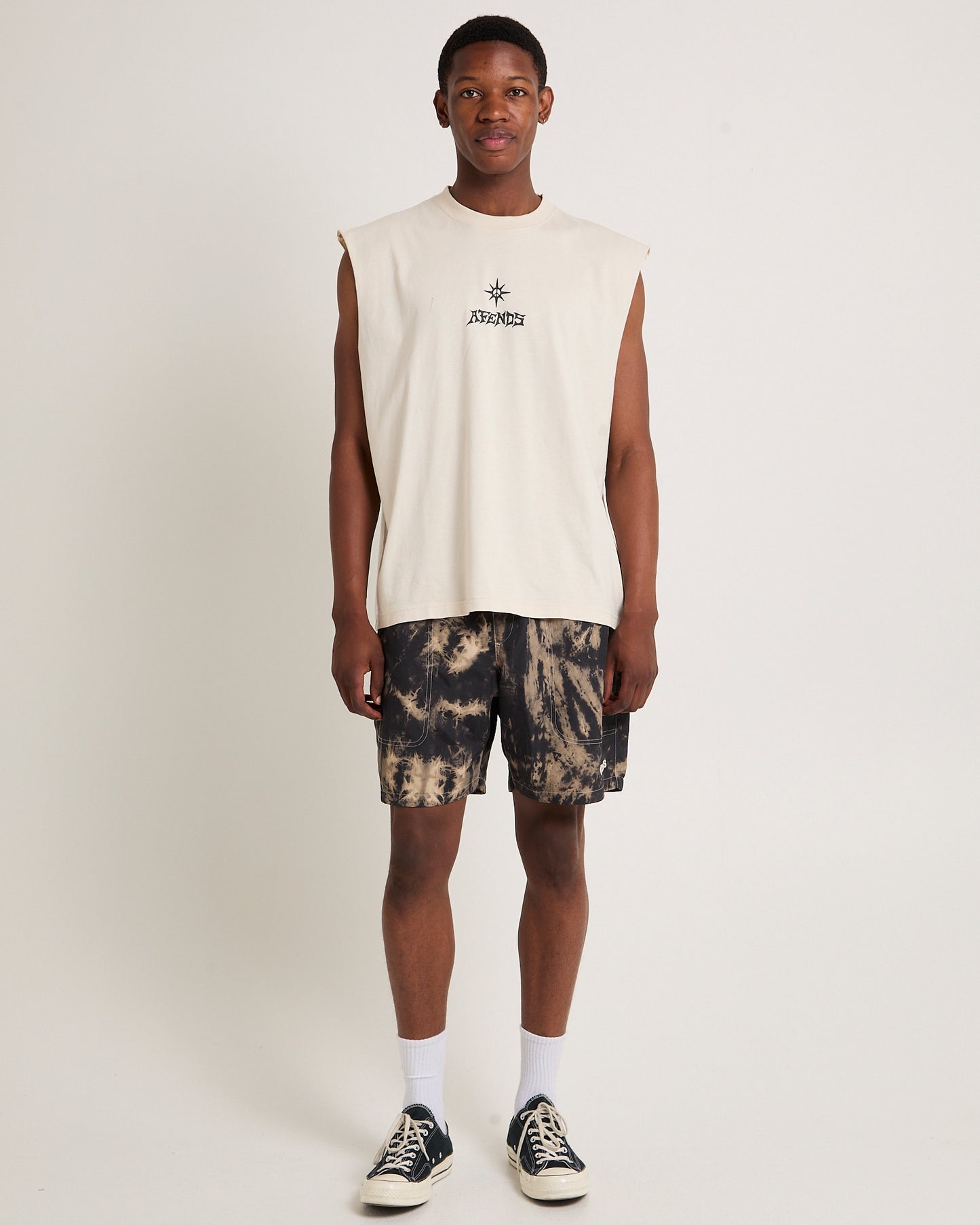 Tie Die Baywatch Swim Shorts