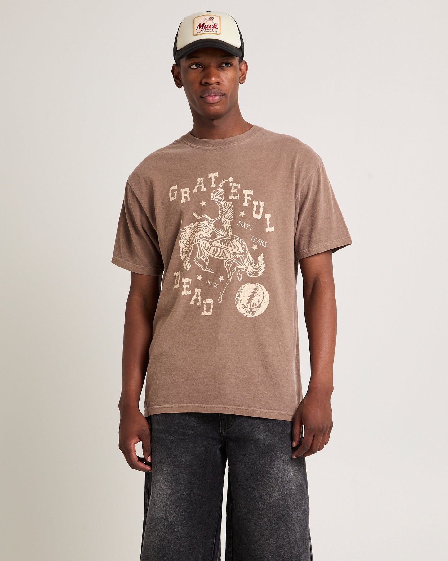 Grateful Dead T- Shirt Dark Brown