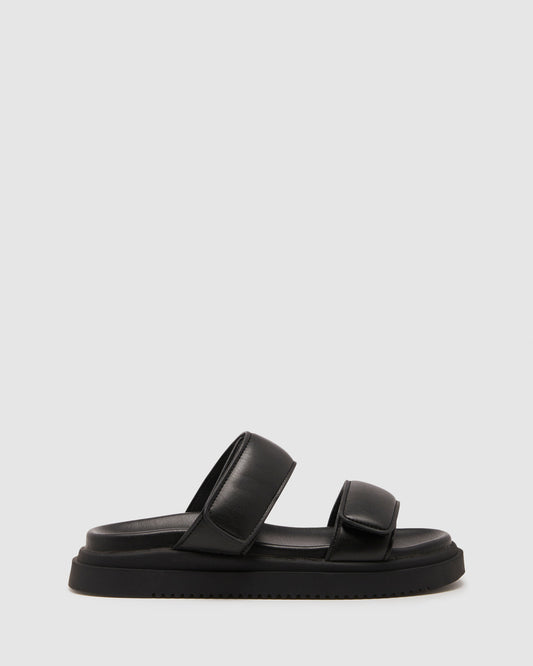 Pivot Flatform Sandals BLACK