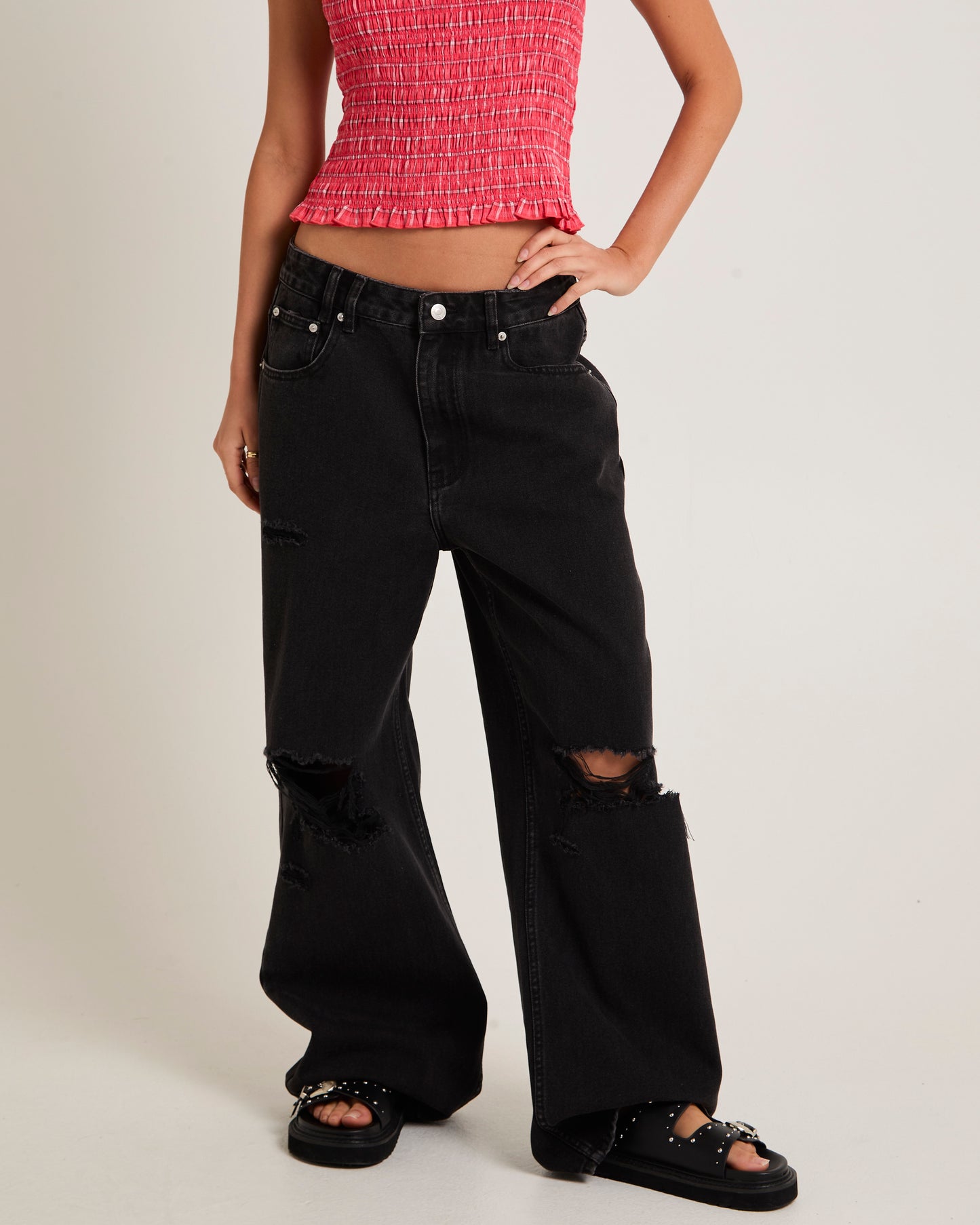 Rez Maxi Baggy Denim Jeans