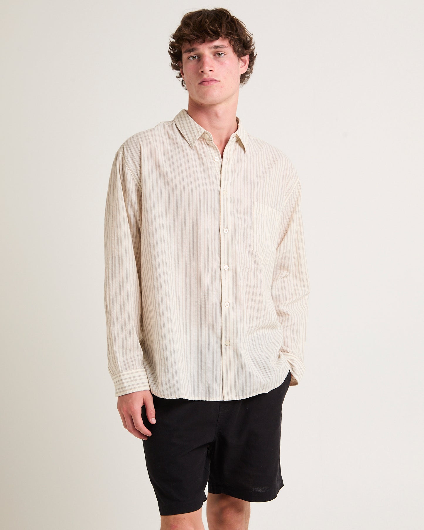 Murphy Stripe Long Sleeve Shirt