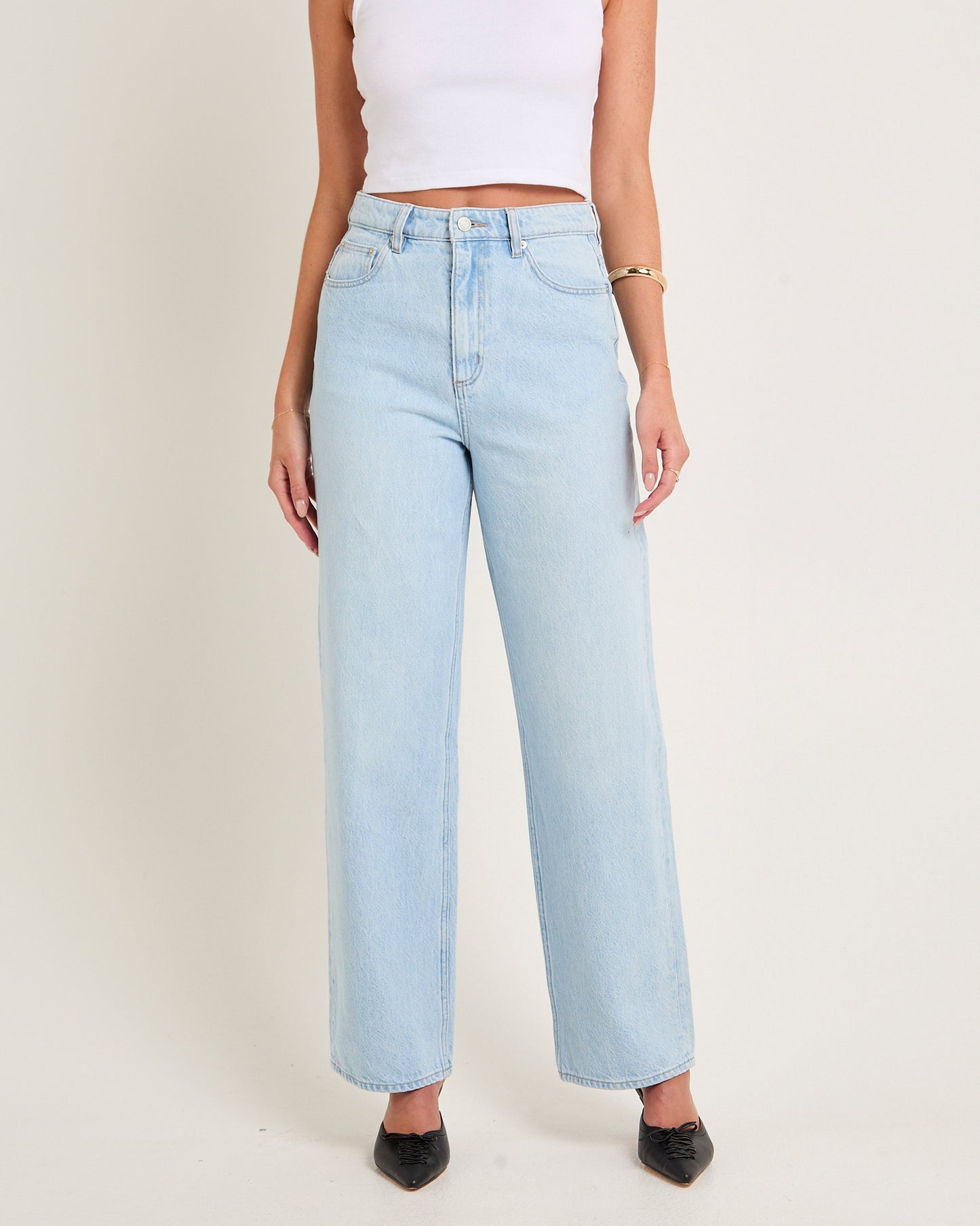 High Baggy Denim Jeans