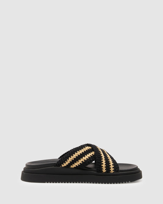 Peta Sandals BLACK/CREAM