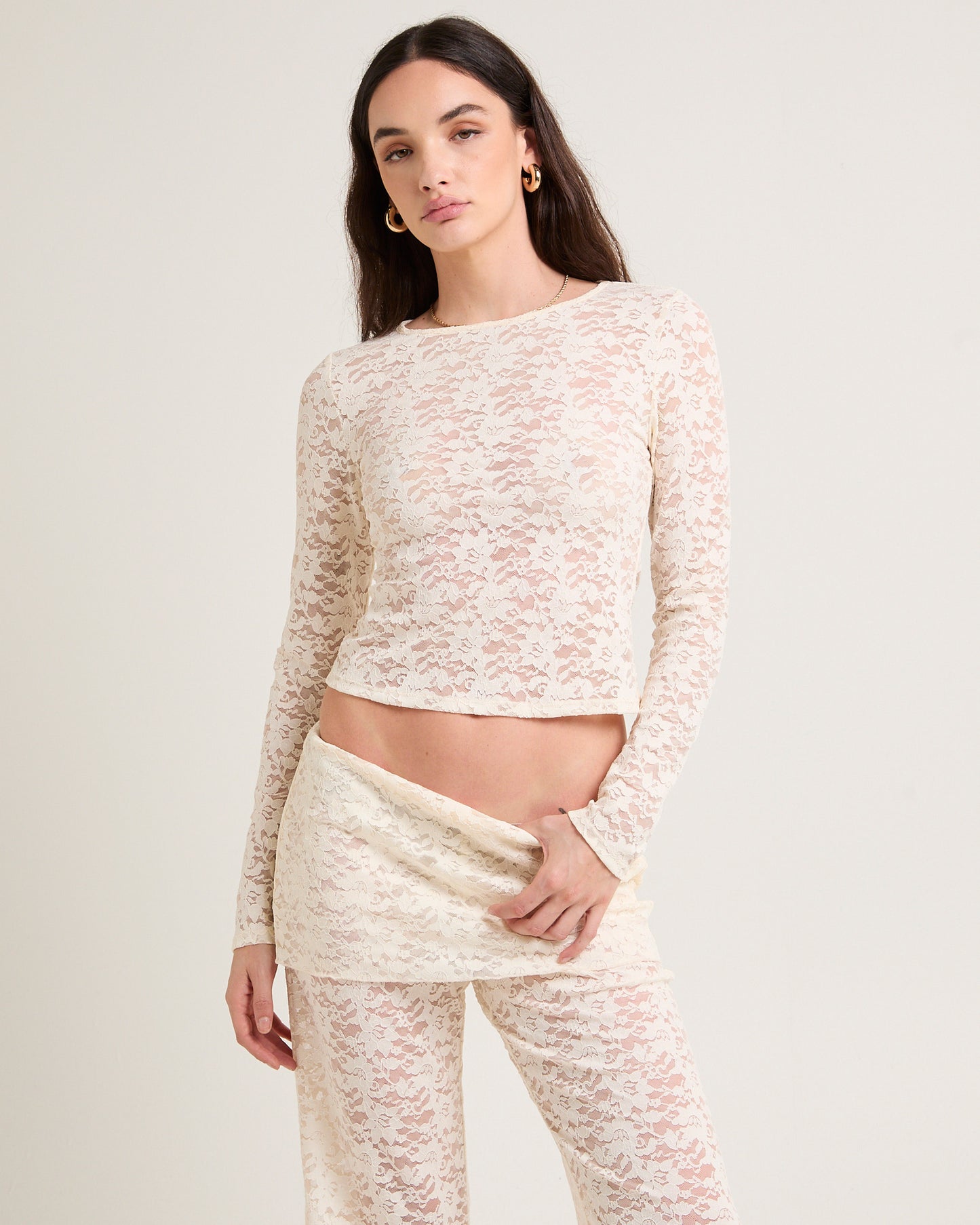 Eloise Lace Long Sleeve