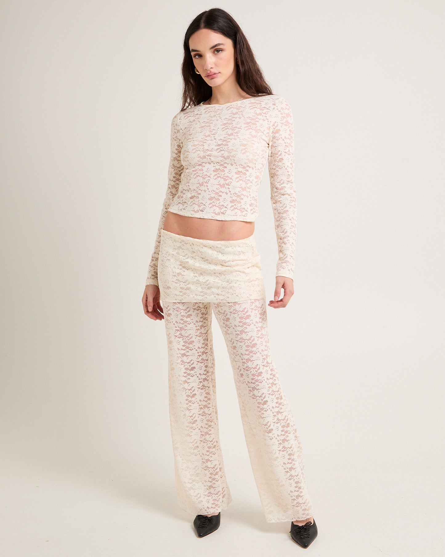 Eloise Lace Skirt Pants