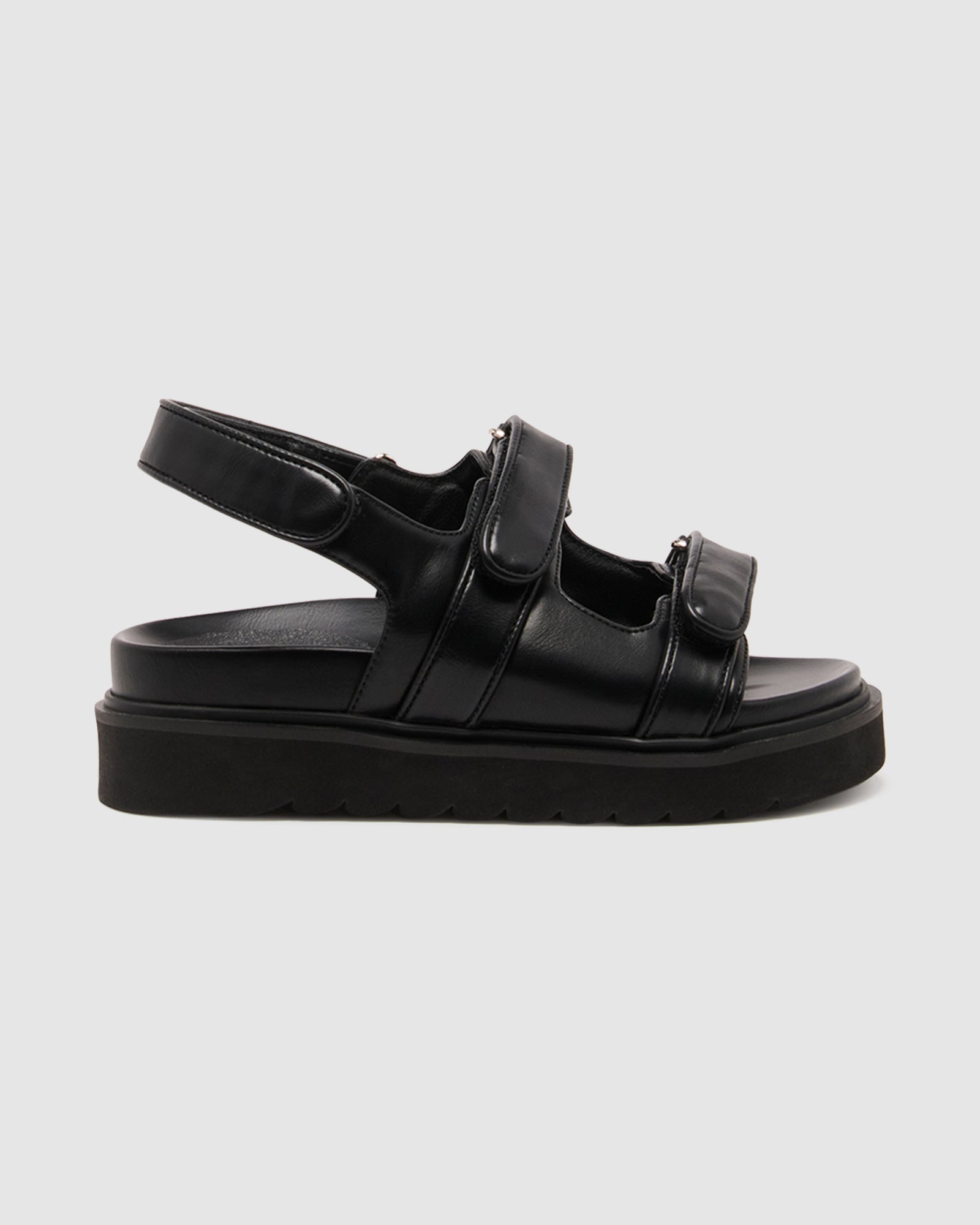 Veto Platform Sandals BLACK