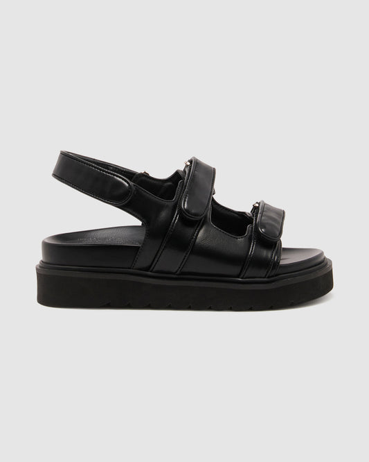 Veto Platform Sandals BLACK