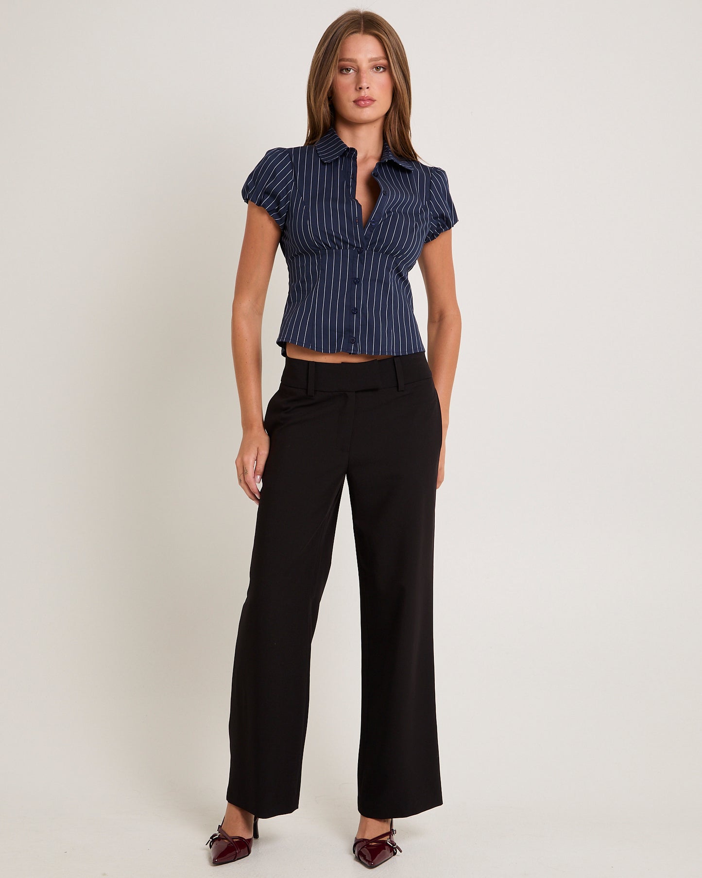 Lucia Baggy Low Rise Pants