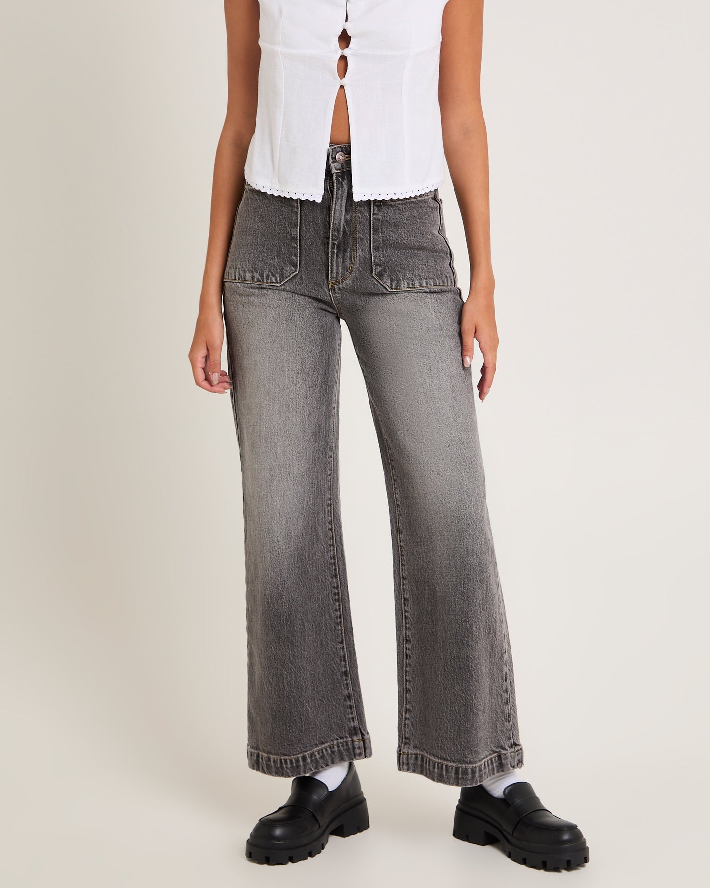 Sailor Denim Jeans Black Stone