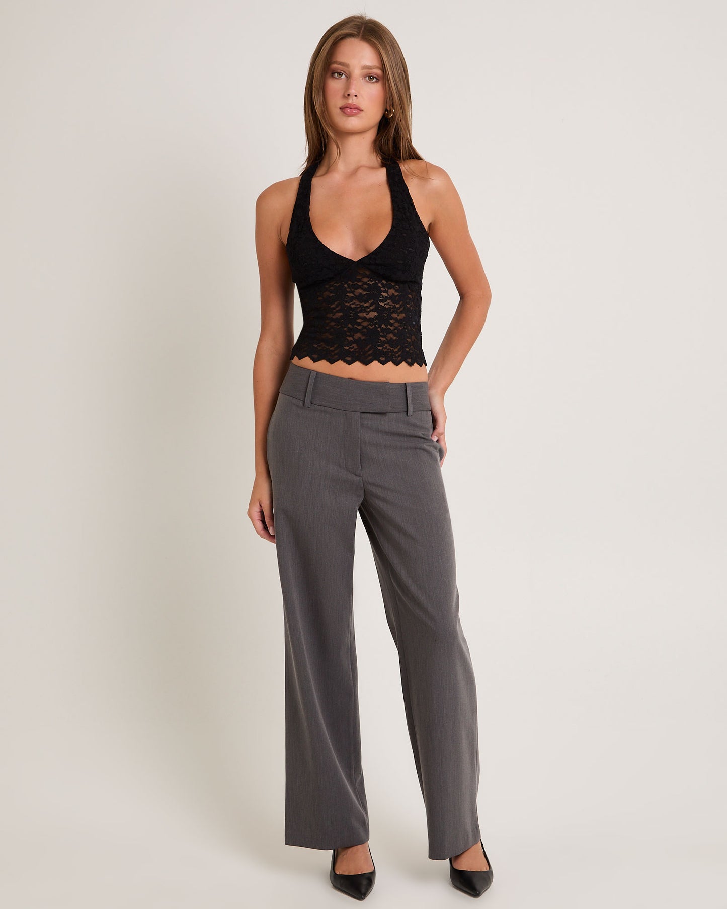 Lucia Baggy Low Rise Pants