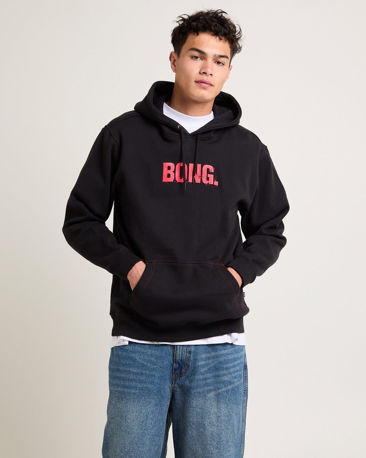 Bong Core Pop Hoodie BLACK