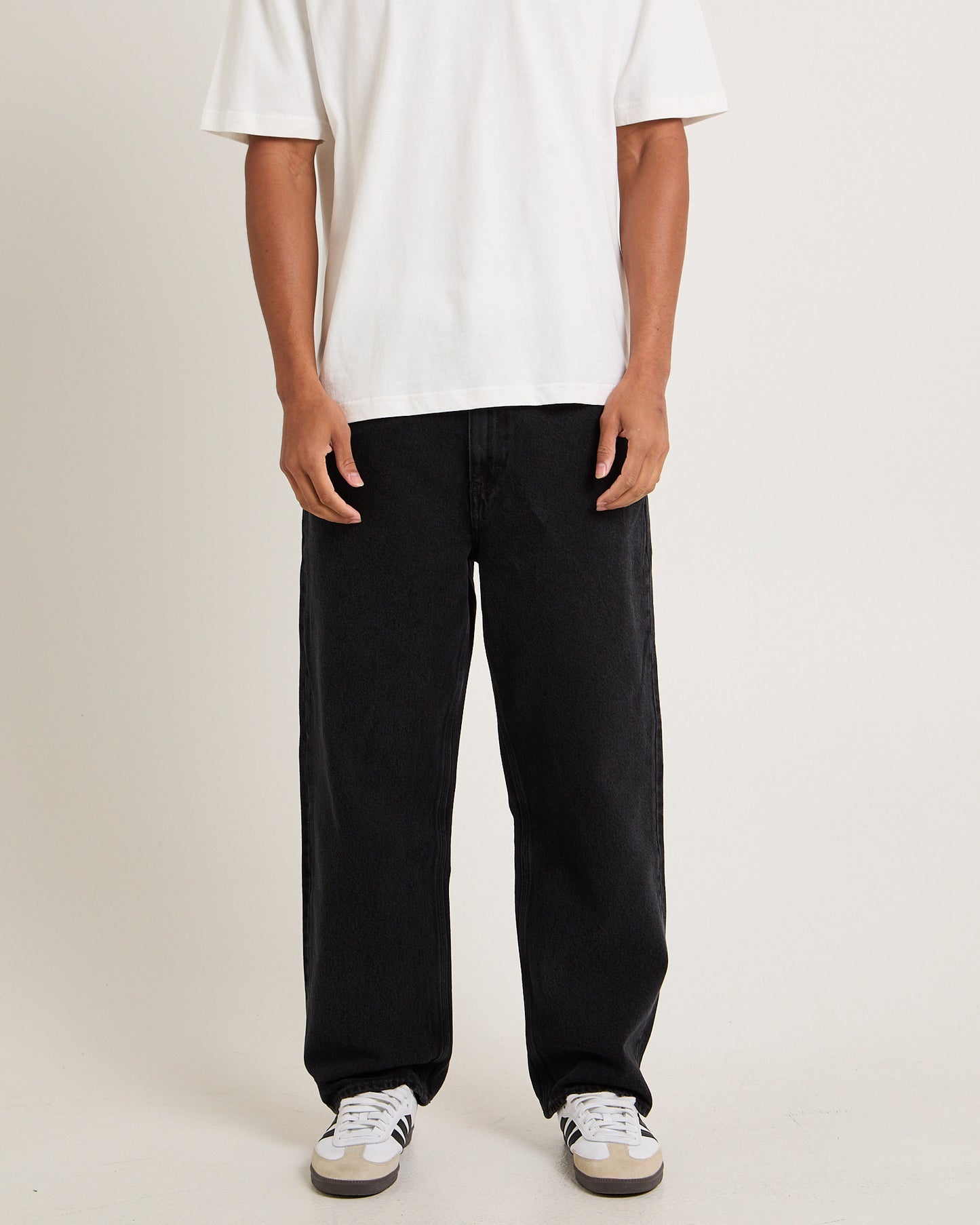 L-Four Baggy Denim Jeans Cinder