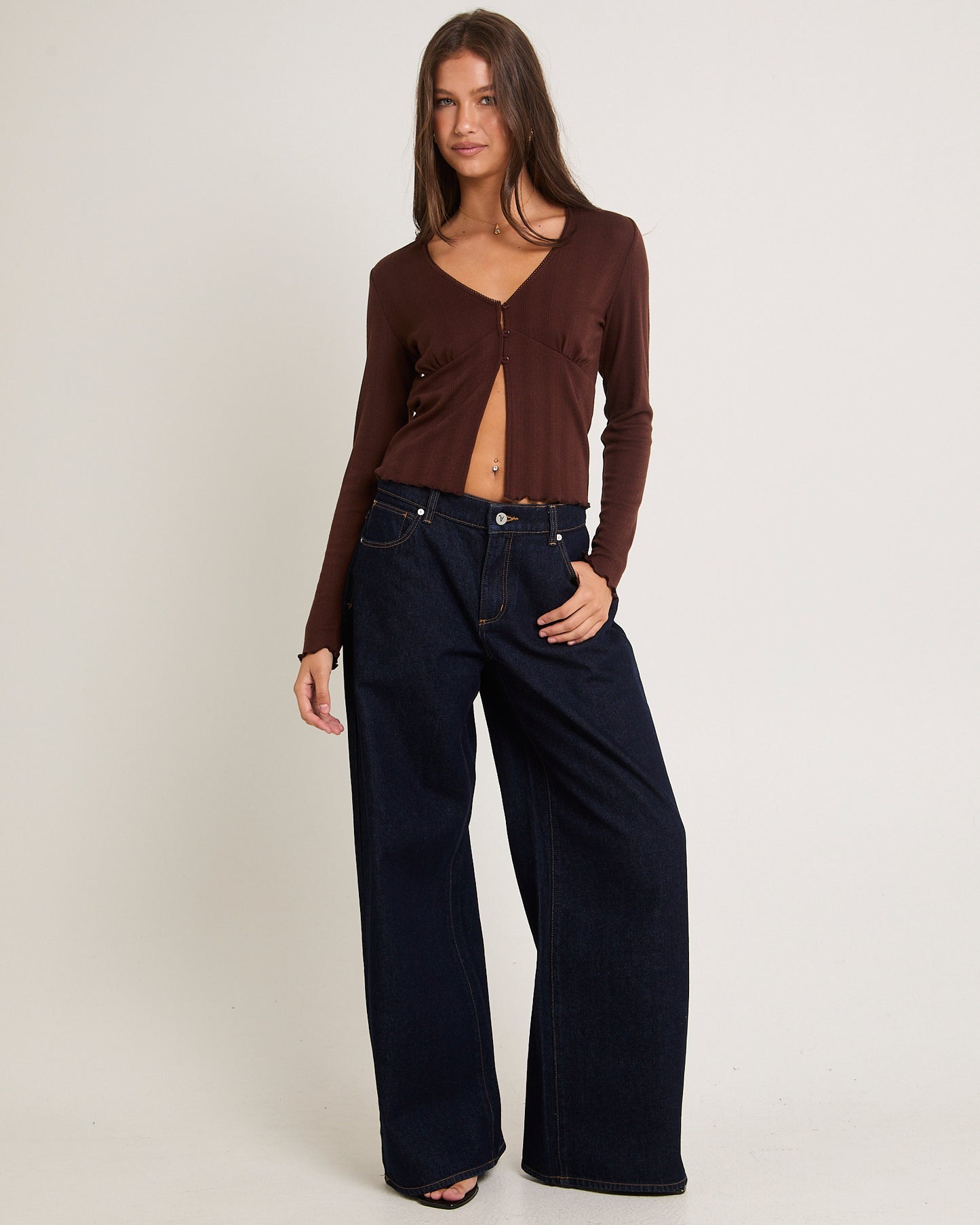 94 High & Wide Denim Jeans Richie