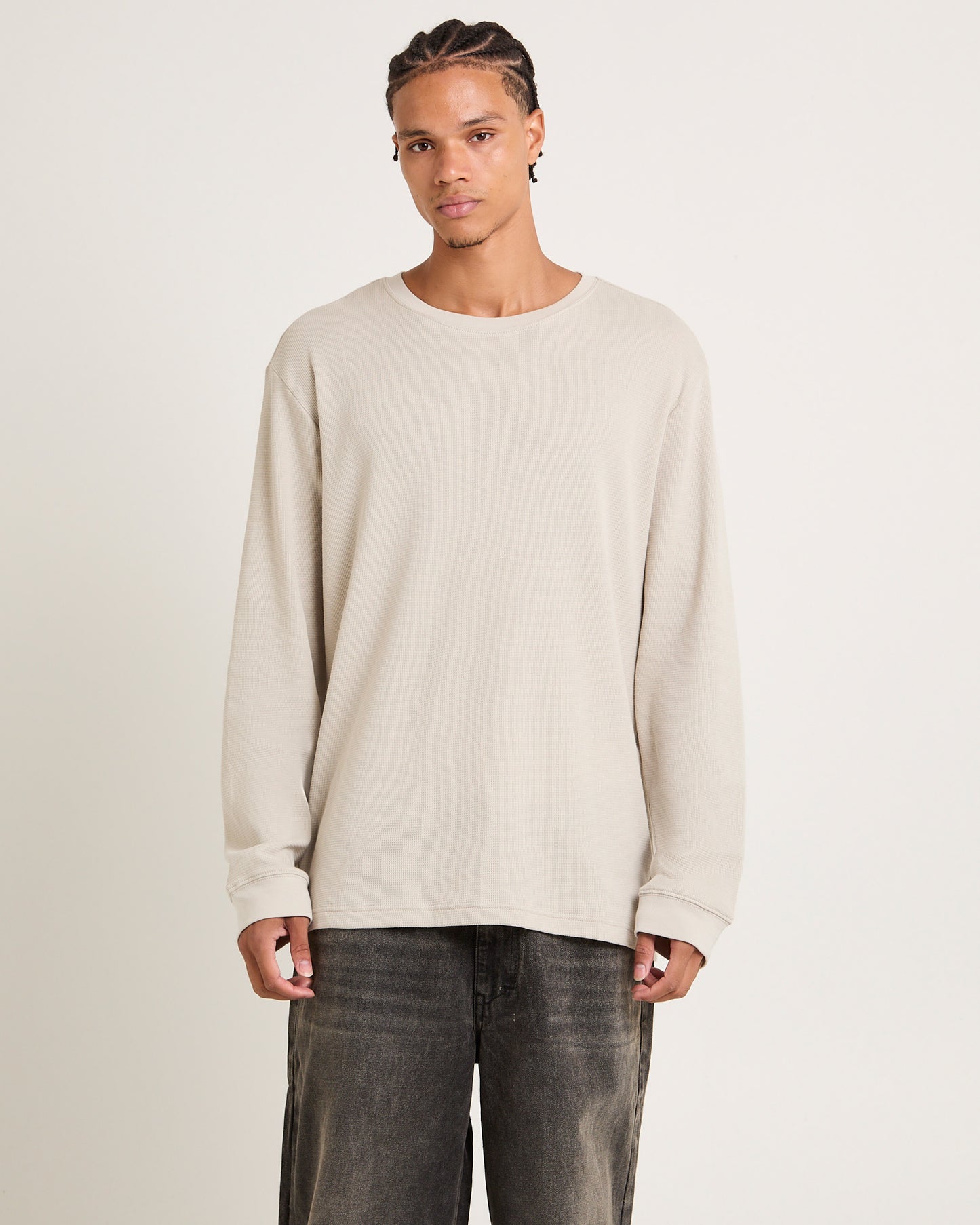 Waffle Long Sleeve Top