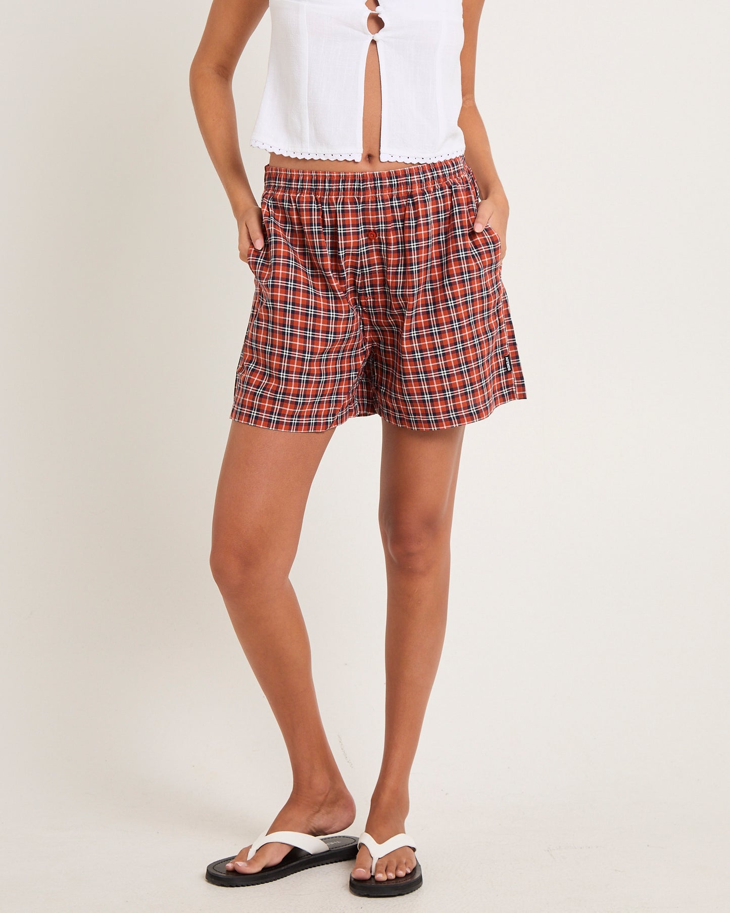 Checked Out Boxer Brief