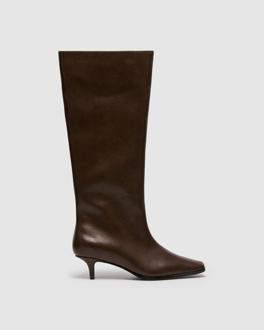 Spicy Tall Boots CHOCOLATE