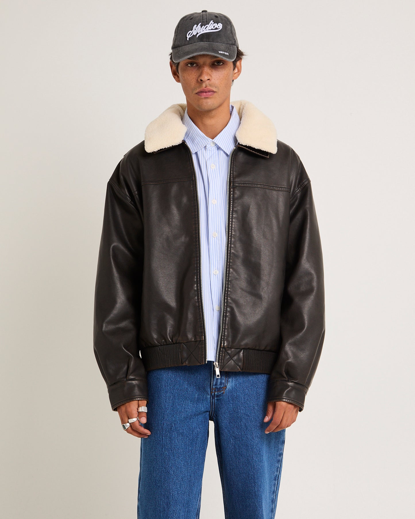 Aviator Leather Jacket