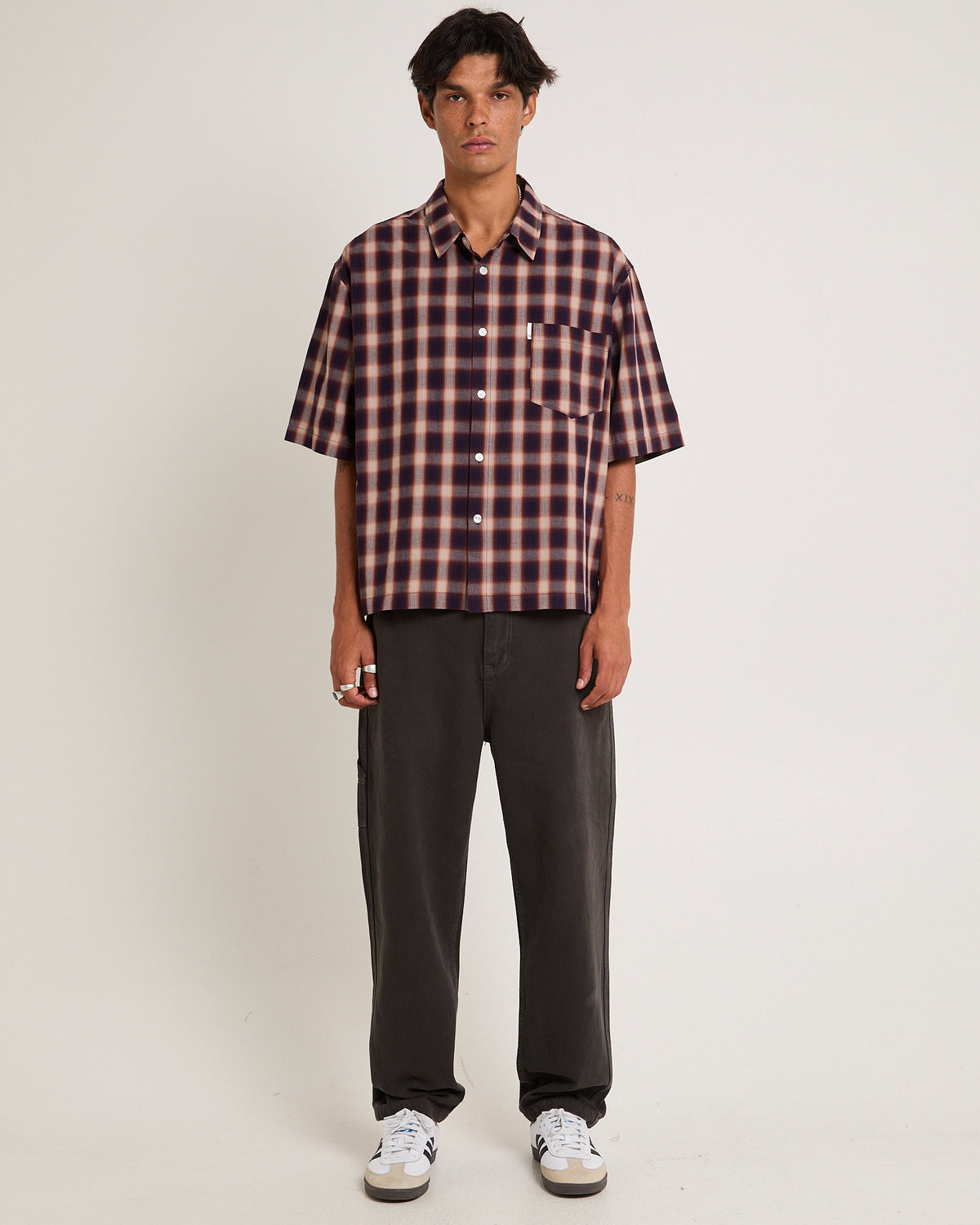 Canvas Carpenter Pants BLACK