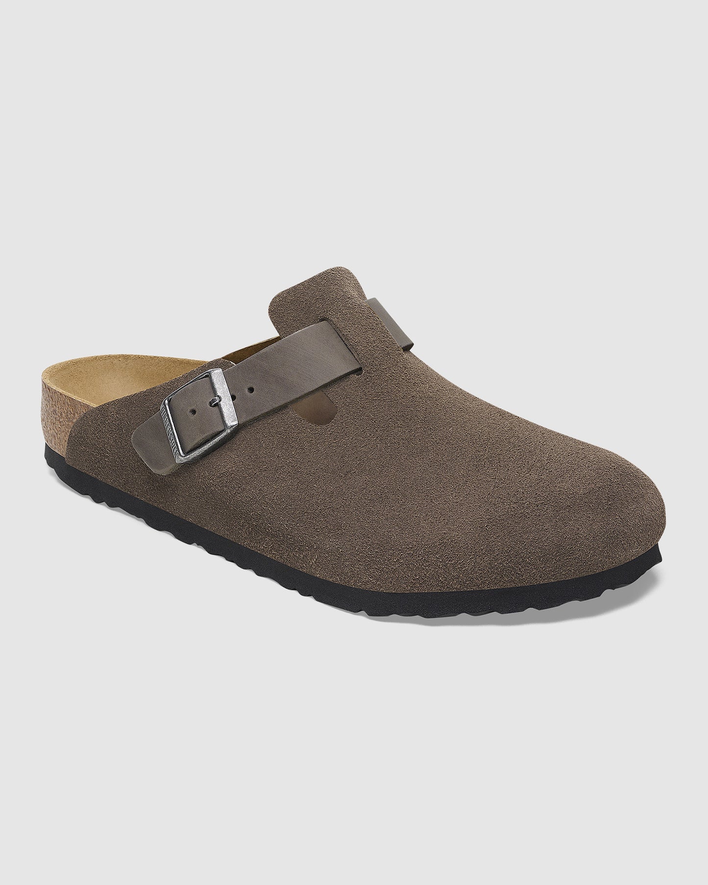 Boston Mixed Leather Clog