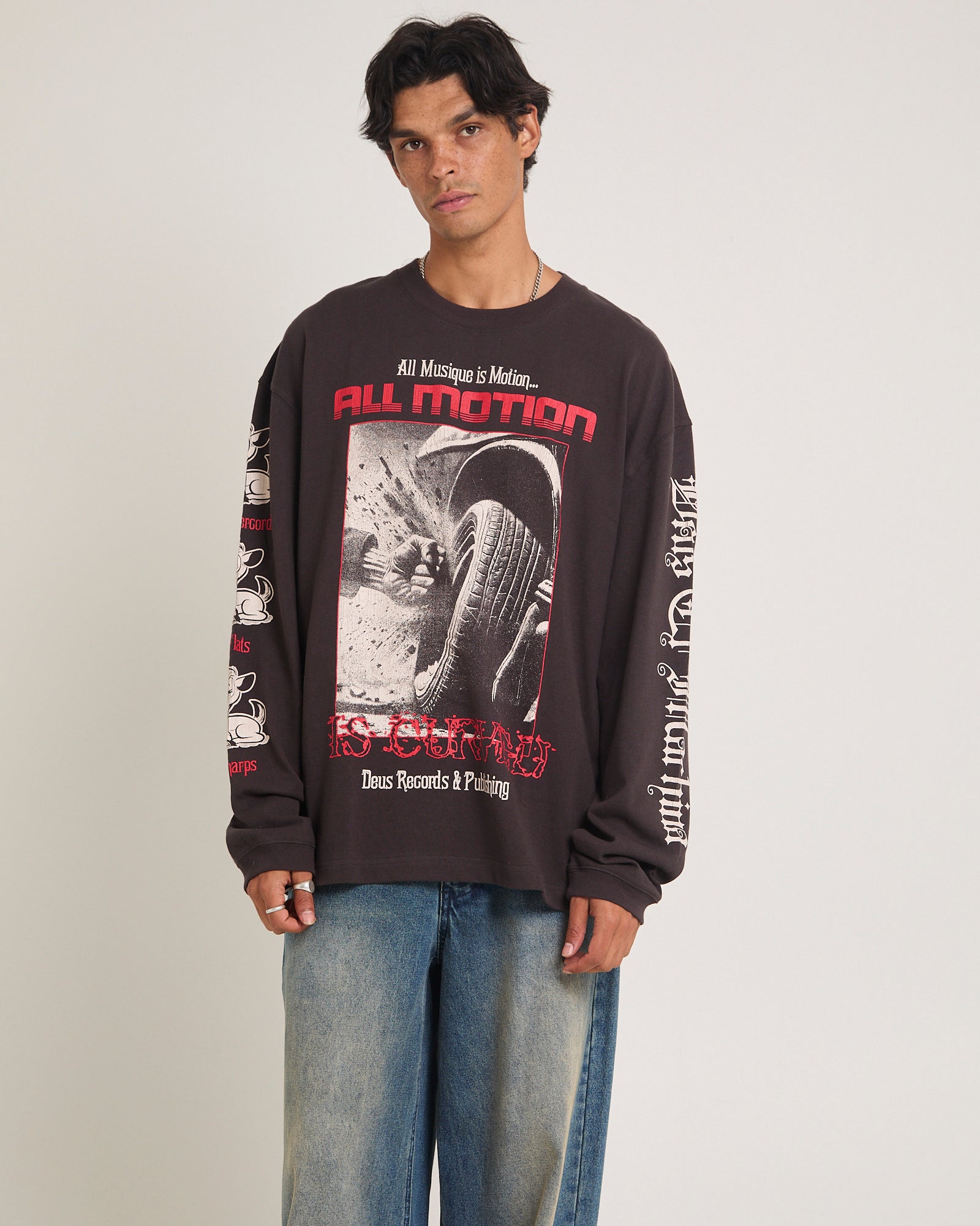 C.E (シーイー) MD Ghost Dance BIG SHIRT Dancing Ghost Long Sleeve T-Shirt – General Pants Co.