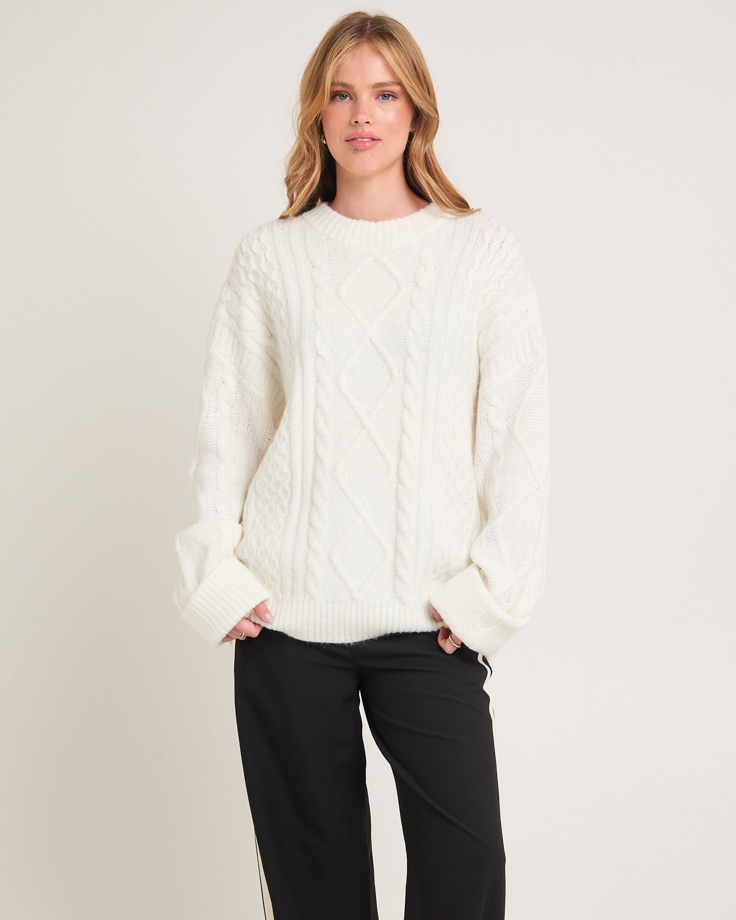 Clara Cable Knit Sweater