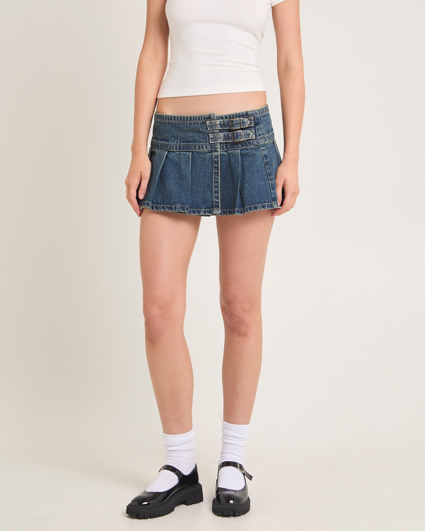 Rip Curl 99 Low Pleated Skirt Zola