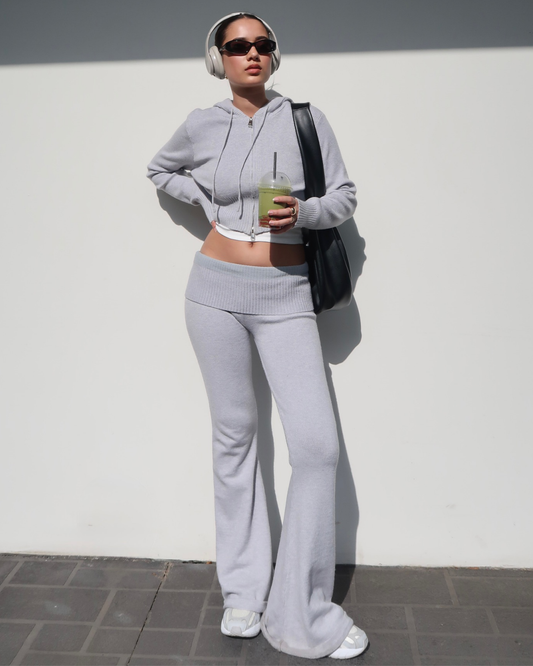Sonia Fold Over Pants FAWN