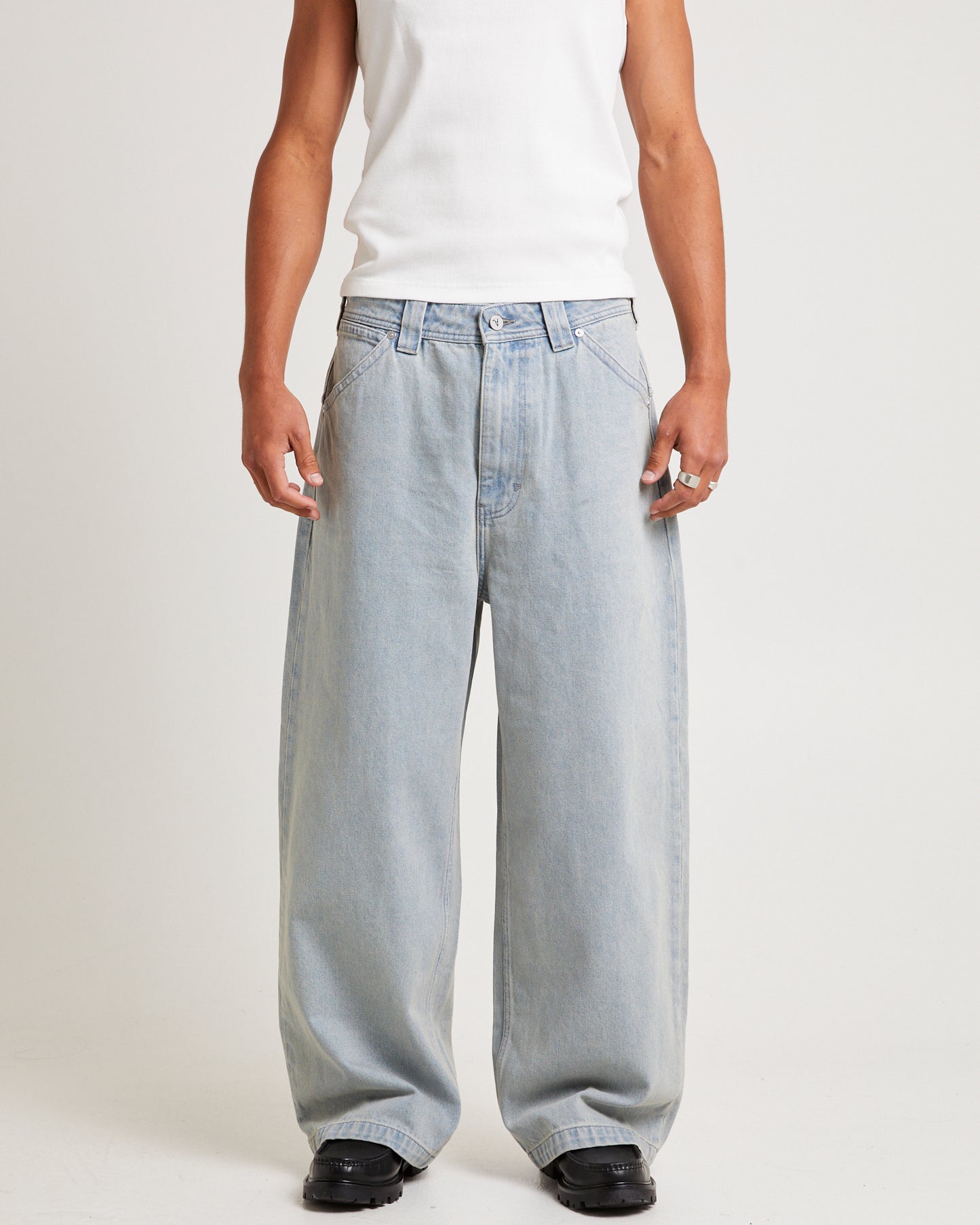 A7 Mega Baggy Denim Jeans Wayne