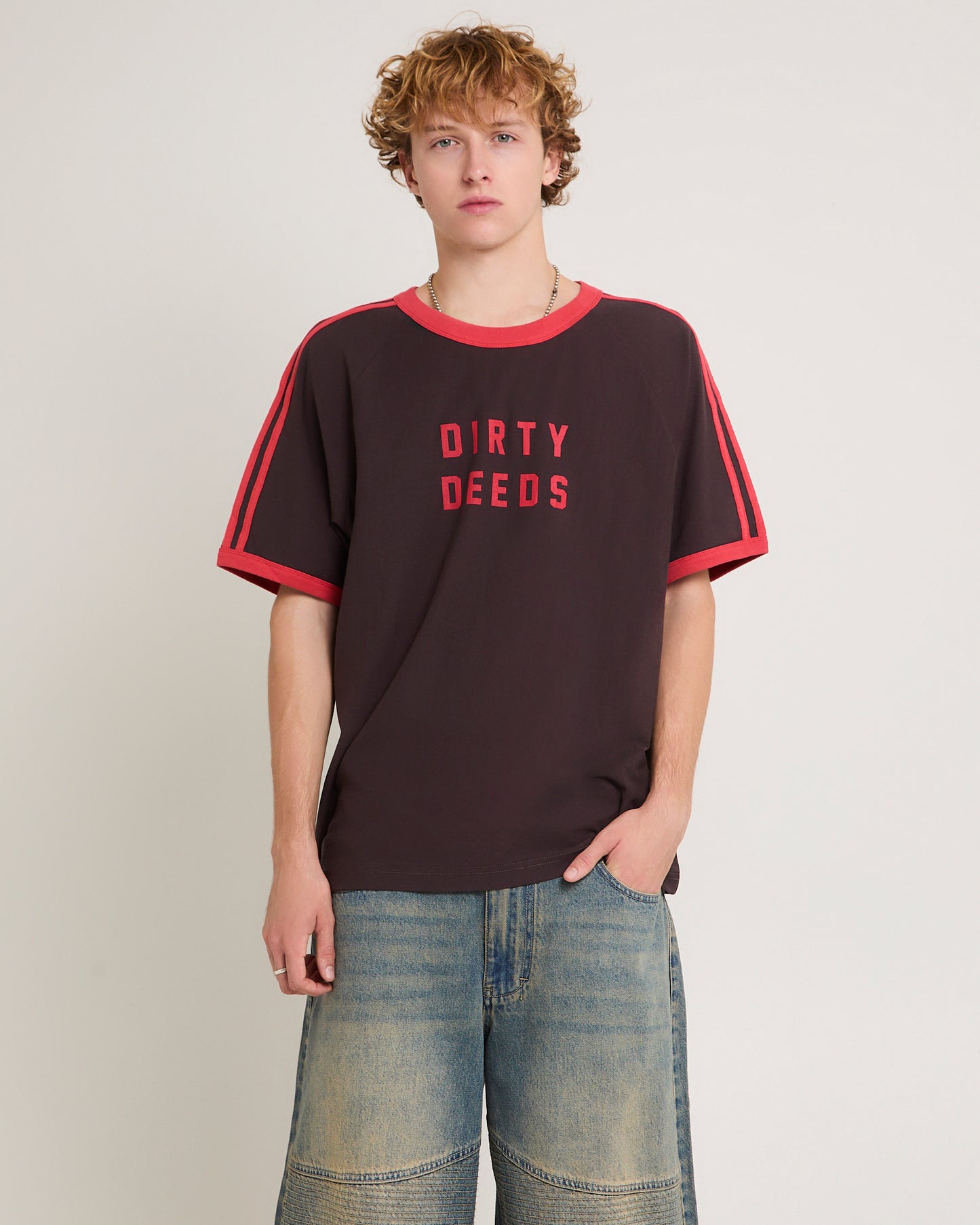 ACDC Dirty Deeds Ringer T-Shirt