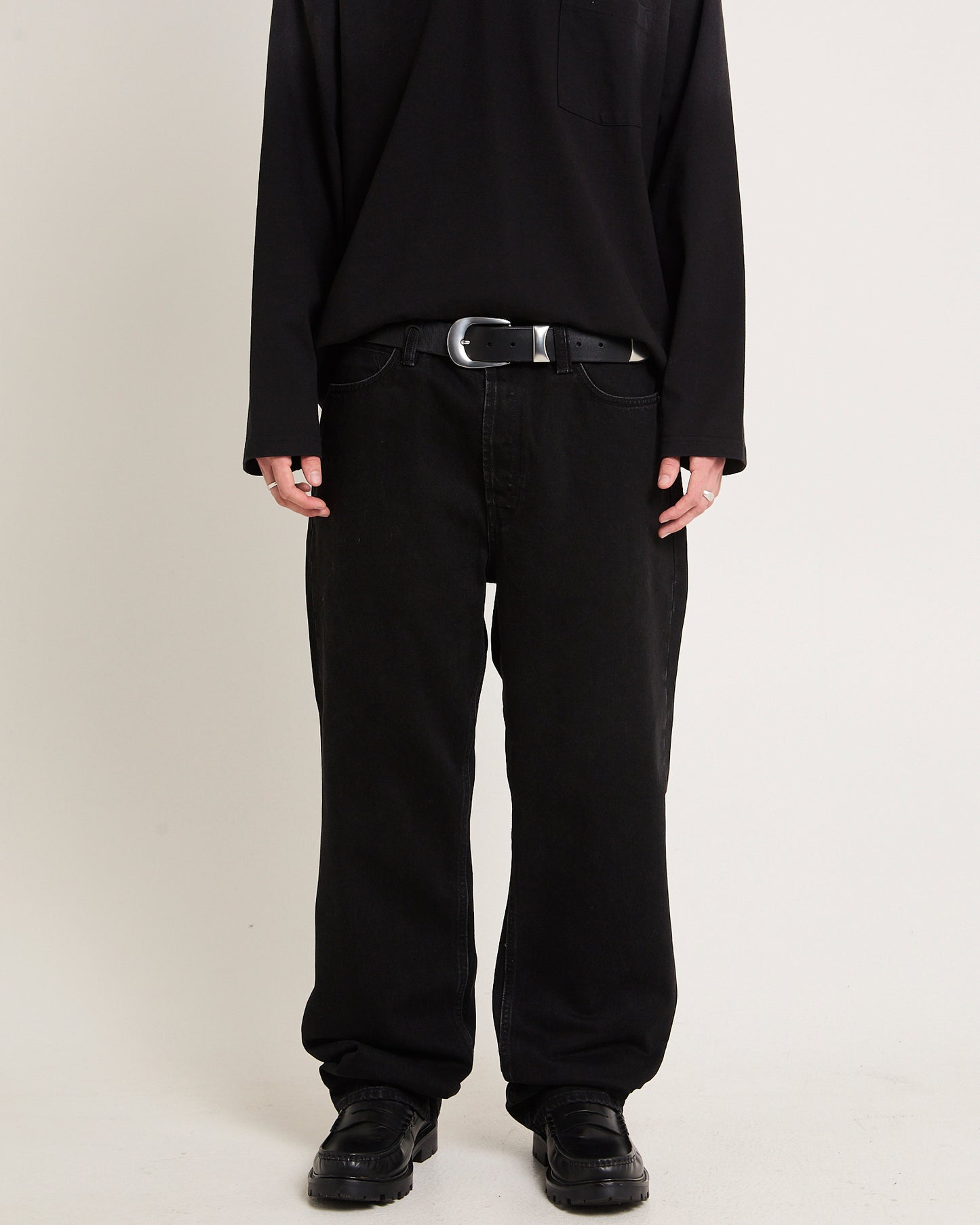 River Baggy Denim Jeans Oxford