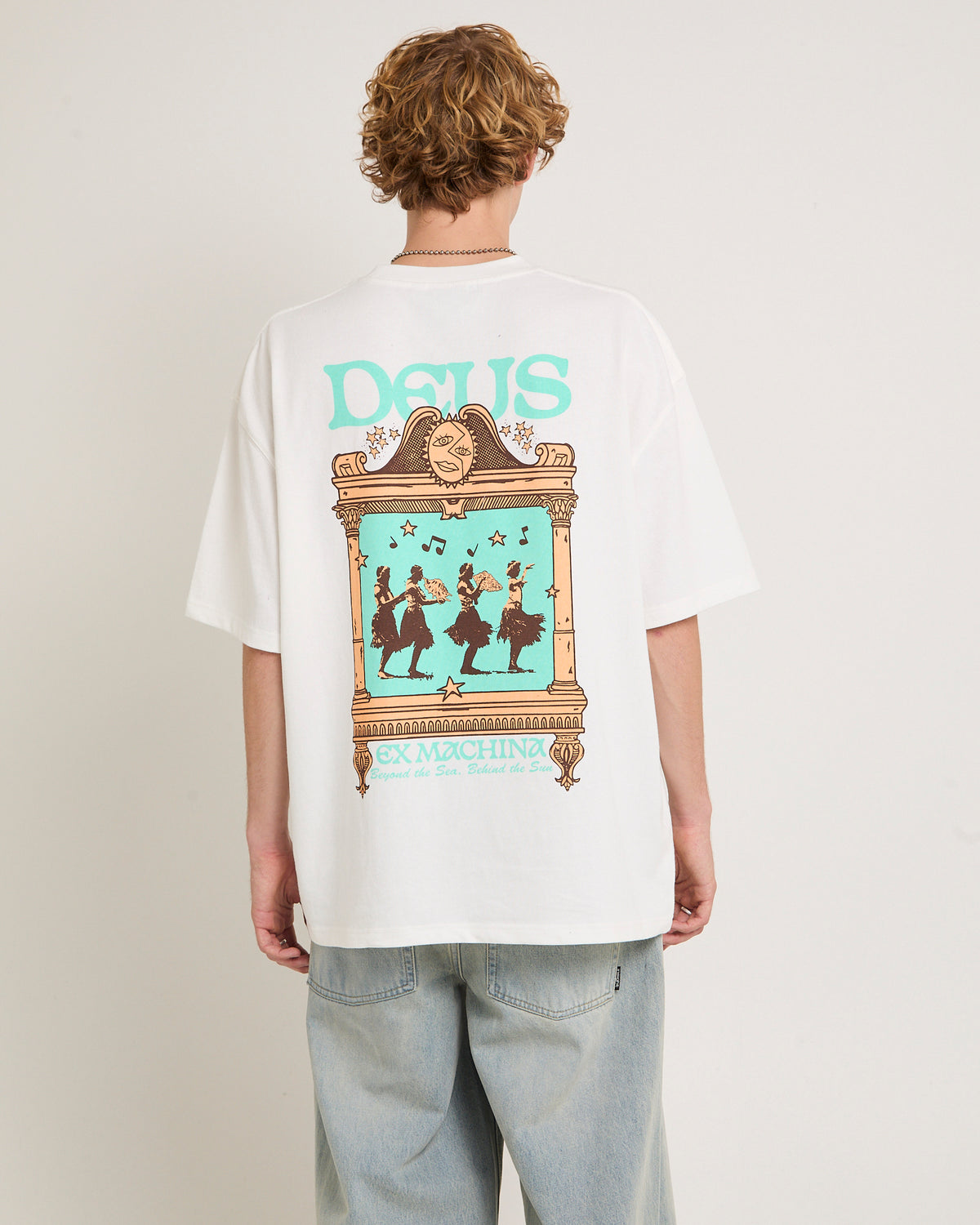 The Sun The Sea T-Shirt Vintage White