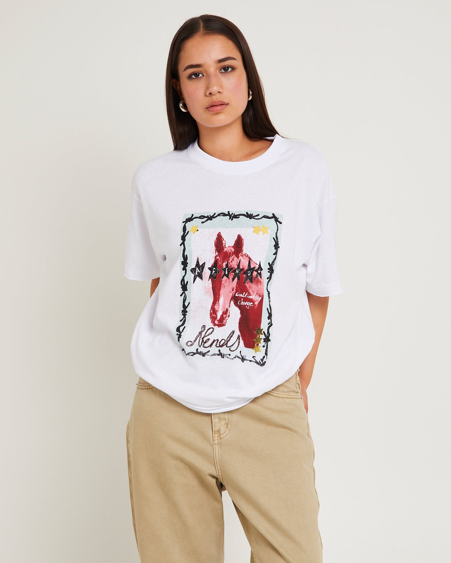 Horsegirl Oversized Tee