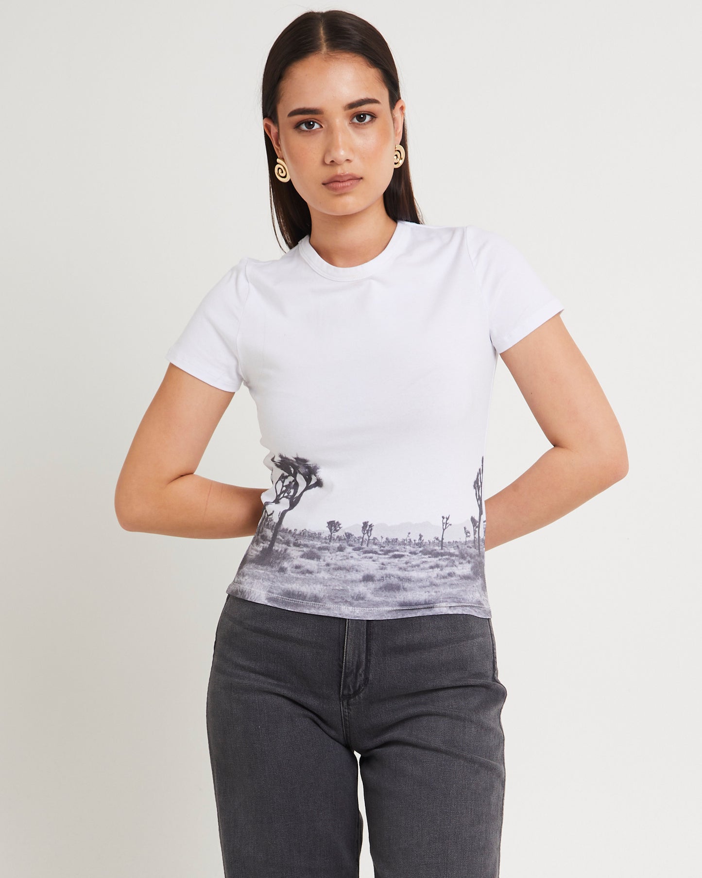 Wild Lullaby Staple Rib Tee