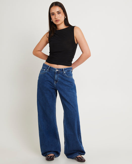 Hill Low Denim Jeans HAZE MID RETRO