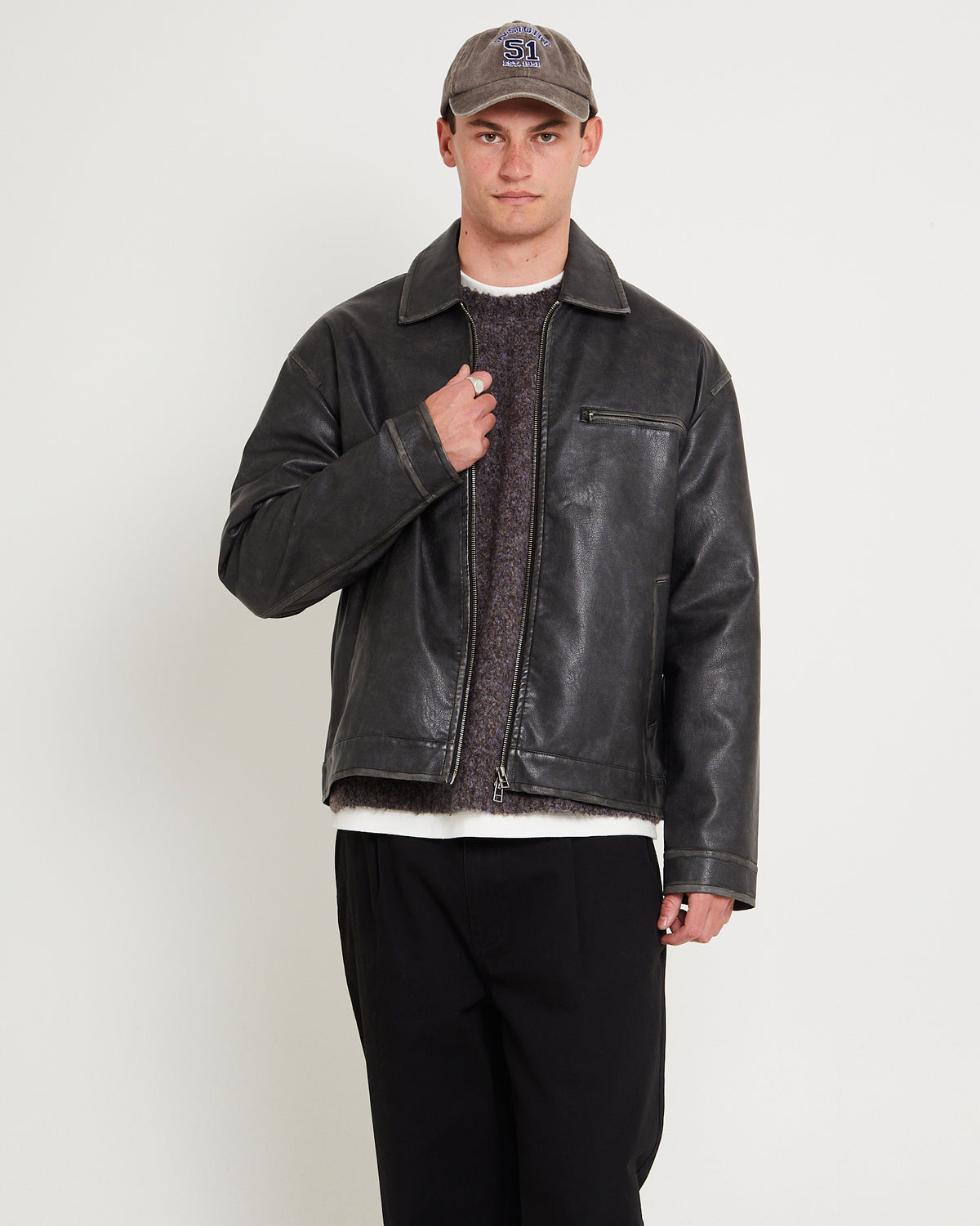 Accord Blouson Jacket BLACK