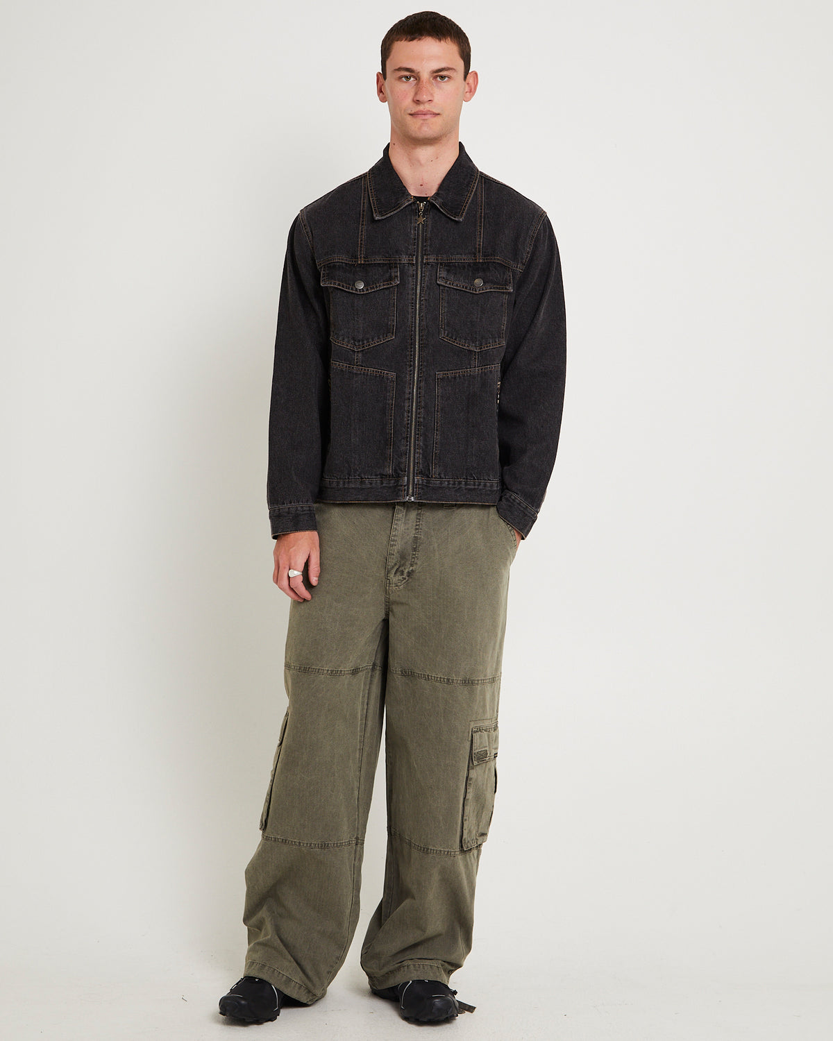 Deverell Cargo Pants KHAKI