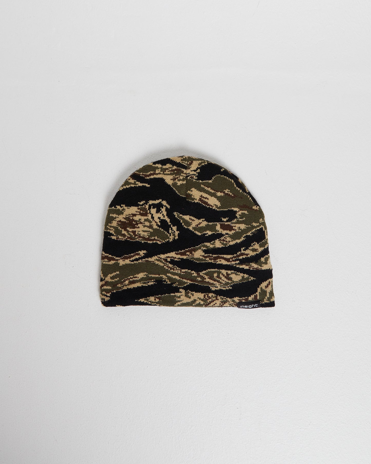 Tiger Camo Skull Beanie